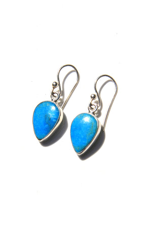 Blue Turquoise Modern Earrings
