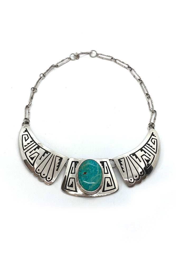 Everett and Mary Teller Turquoise Mountain Necklace