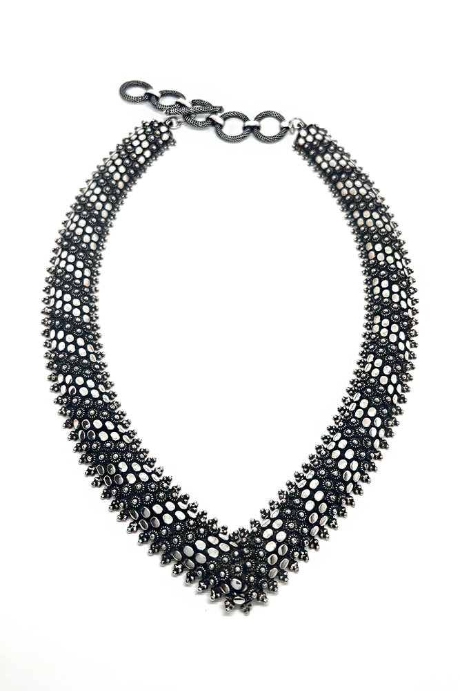 Black Fashion Teardrop Drop Necklace, Costume Jewellery Shop Online UK