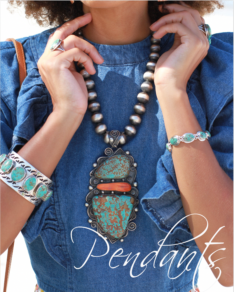Native American Jewelry | Navajo | Vintage Turquoise | Sterling Silver