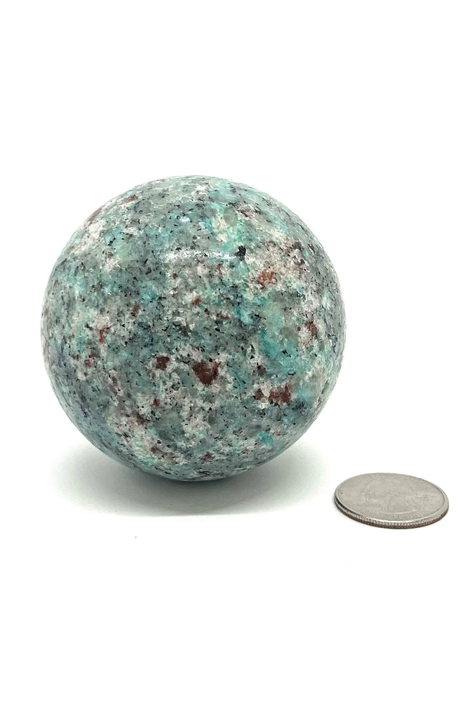 
                
                    Load image into Gallery viewer, Amazonite Sphere
                
            
