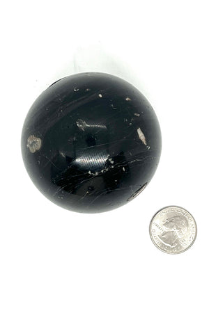 Brazilian Black Tourmaline Sphere
