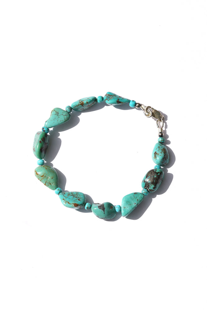 Chunky Turquoise Bead Bracelet