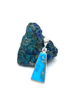 Blue Turquoise Small Pendant