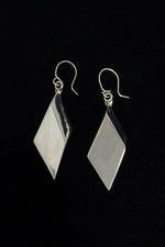 Sterling Silver Geometric Drop Earrings