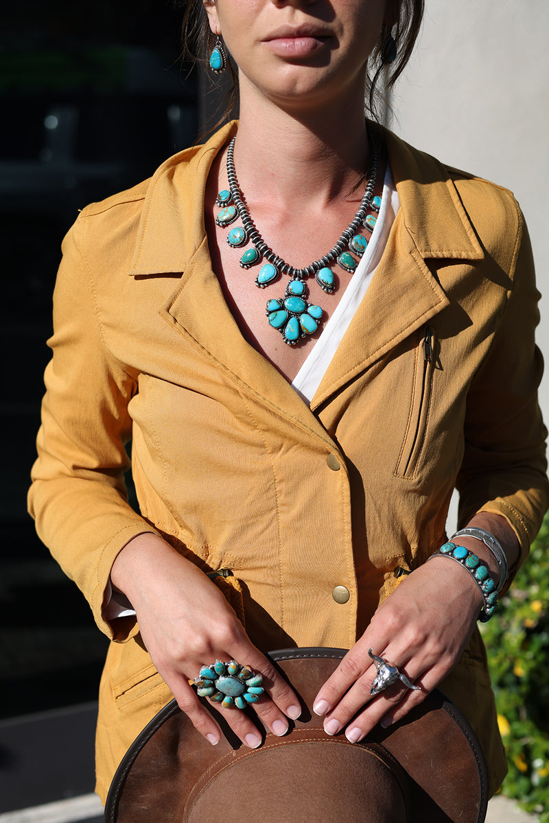 Longhorn Skull Ring – Sterling Silver