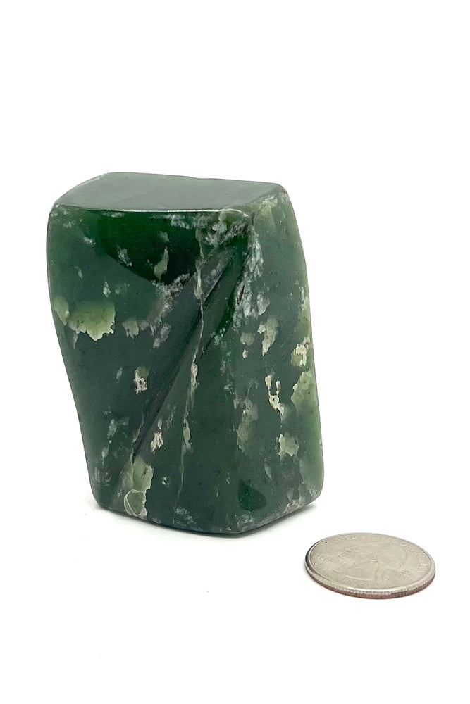 
                
                    Load image into Gallery viewer, Deep Green Jade Specimen
                
            