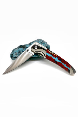 Sonoran Turquoise Handmade Knife