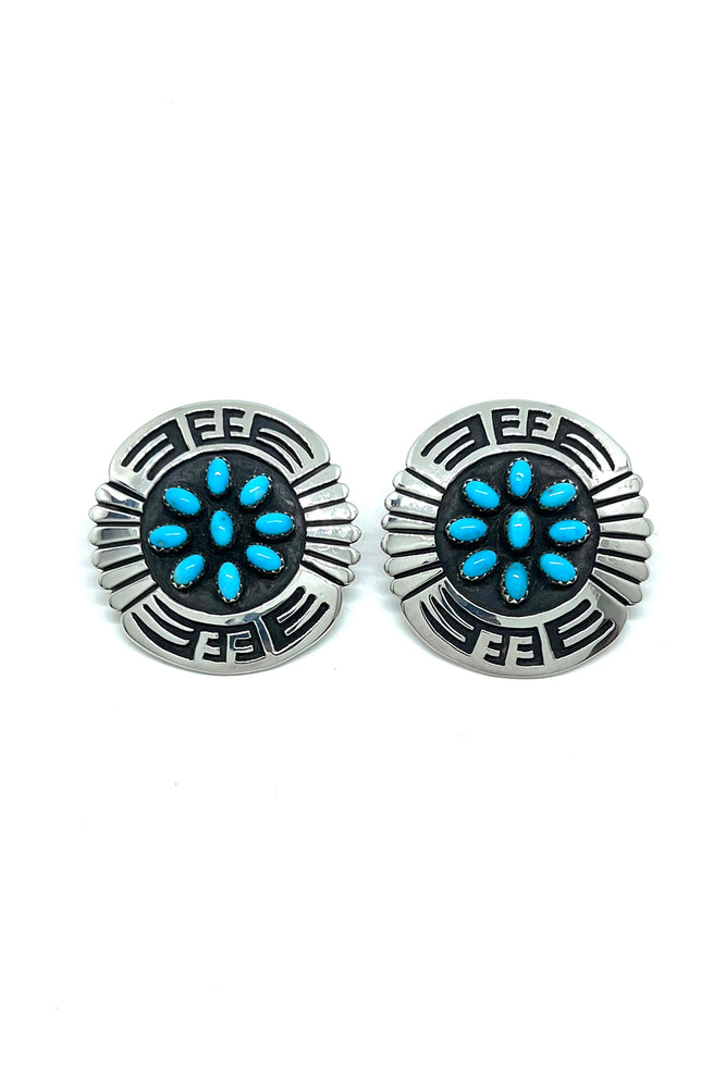 
                
                    Load image into Gallery viewer, Rosco Scott Turquoise Earrings
                
            
