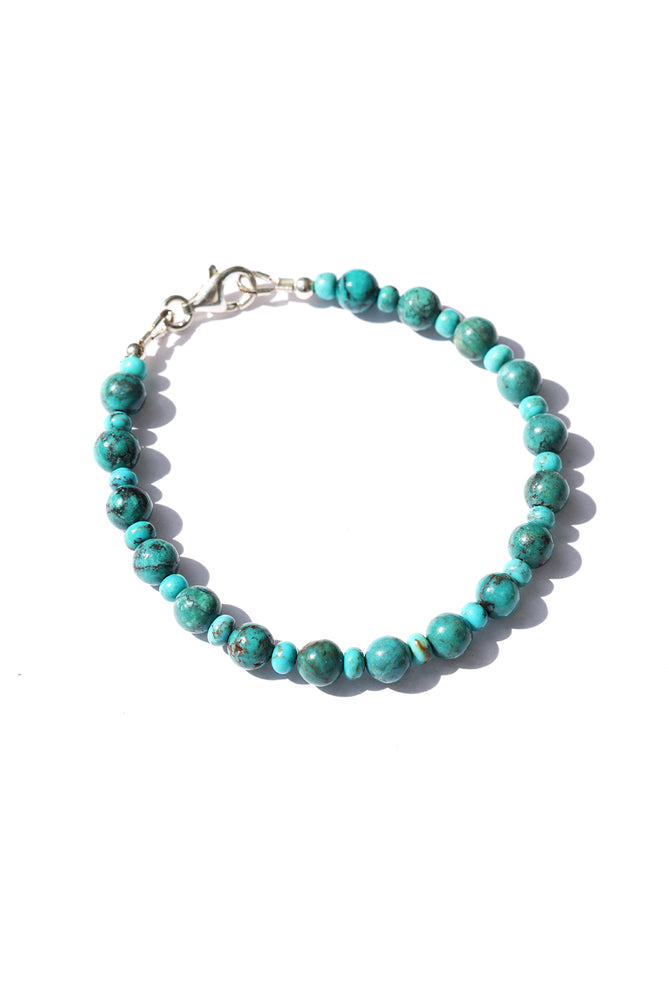 Genuine Turquoise Beaded Bracelet