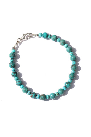 Genuine Turquoise Beaded Bracelet