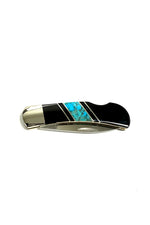 Sonoran Turquoise Handmade Inlay Knife