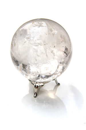 Small Brazilian Quartz Crystal Sphere