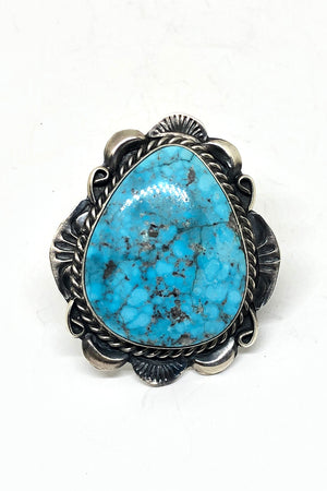 Betta Lee Bold Women’s Turquoise Ring (Size 9) – Silver Eagle Gallery