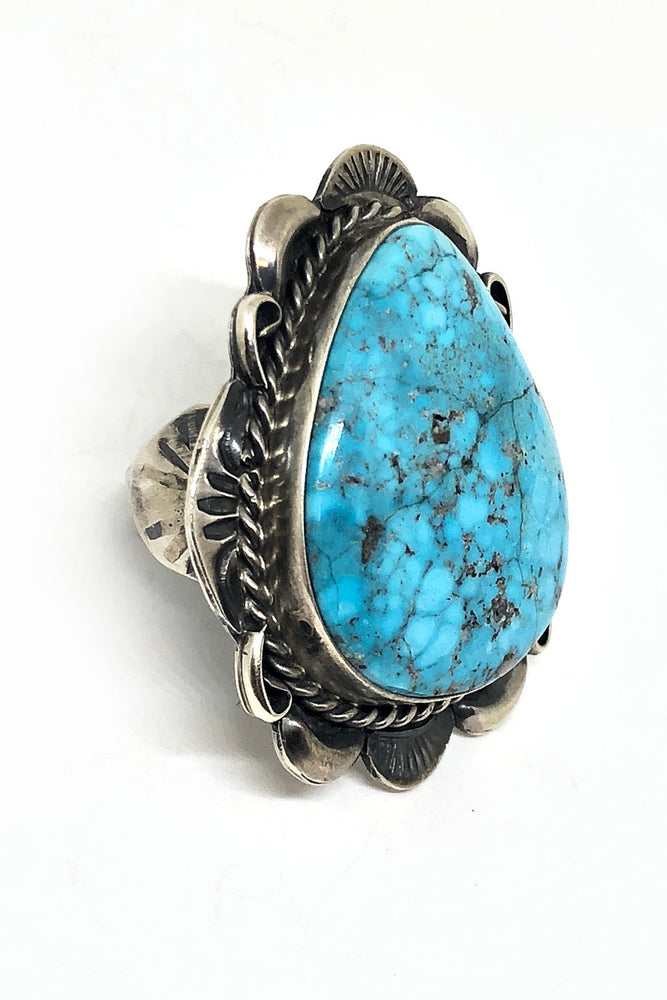 
                
                    Load image into Gallery viewer, Betta Lee Bold Women’s Turquoise Ring (Size 9)
                
            