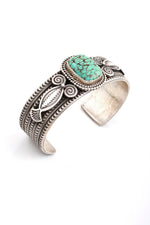 Calladitto Turquoise Sterling Silver Men's Cuff