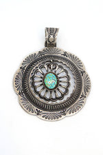Kevin Billah Kingman Turquoise Statement Pendant