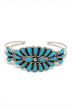 Petite Turquoise Cluster Cuff