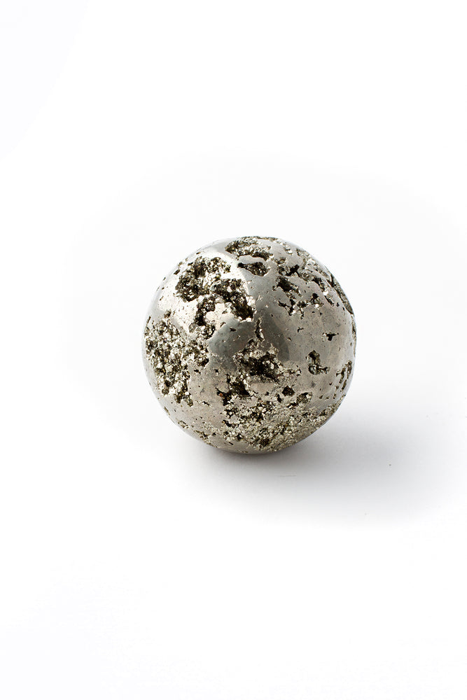 
                
                    Load image into Gallery viewer, Peruvian Pyrite Sphere
                
            