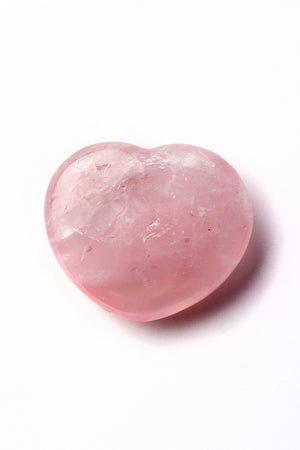 Medium Rose Quartz Crystal Heart