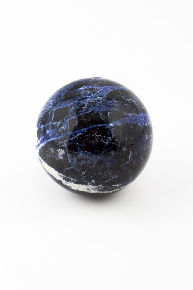 
                
                    Load image into Gallery viewer, Sodalite Sphere 2 3/4&amp;quot;
                
            