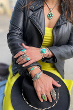 Ramdy Boyd Sonoran Gold Turquoise Bracelet