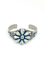 Thomas Francisco Dry Creek Turquoise Cluster Cuff Bracelet