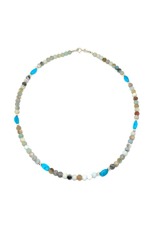 Children's Turquoise and Amazonite Necklace