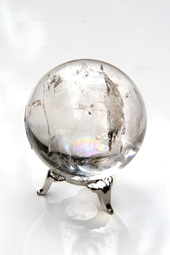 Brazilian Quartz Crystal Sphere 2 1/2"