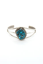 Navajo Bright Blue Turquoise Bracelet