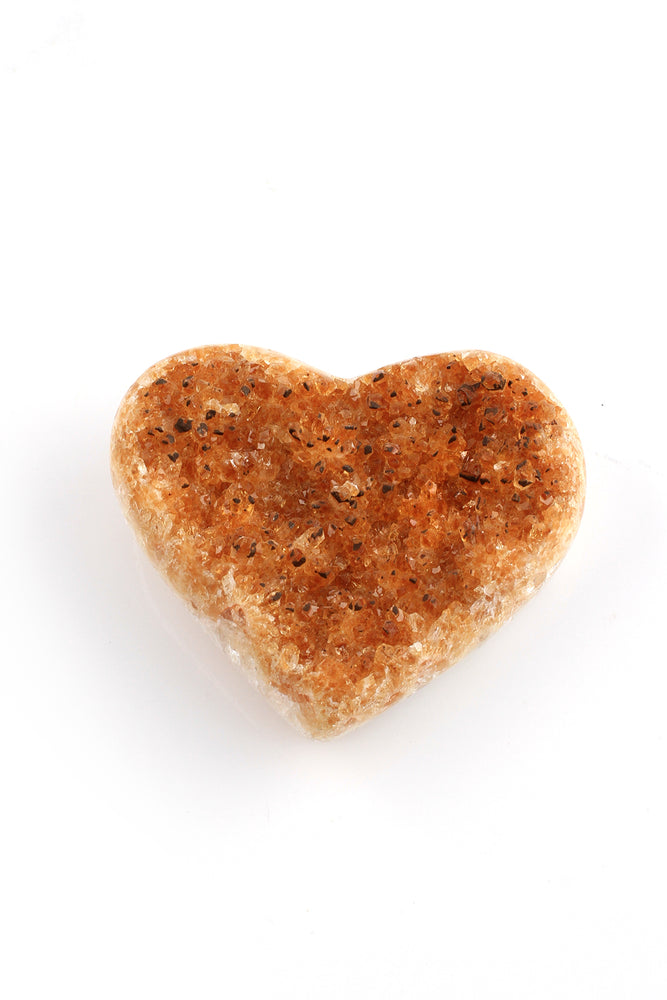 
                
                    Load image into Gallery viewer, Citrine Geode Heart
                
            