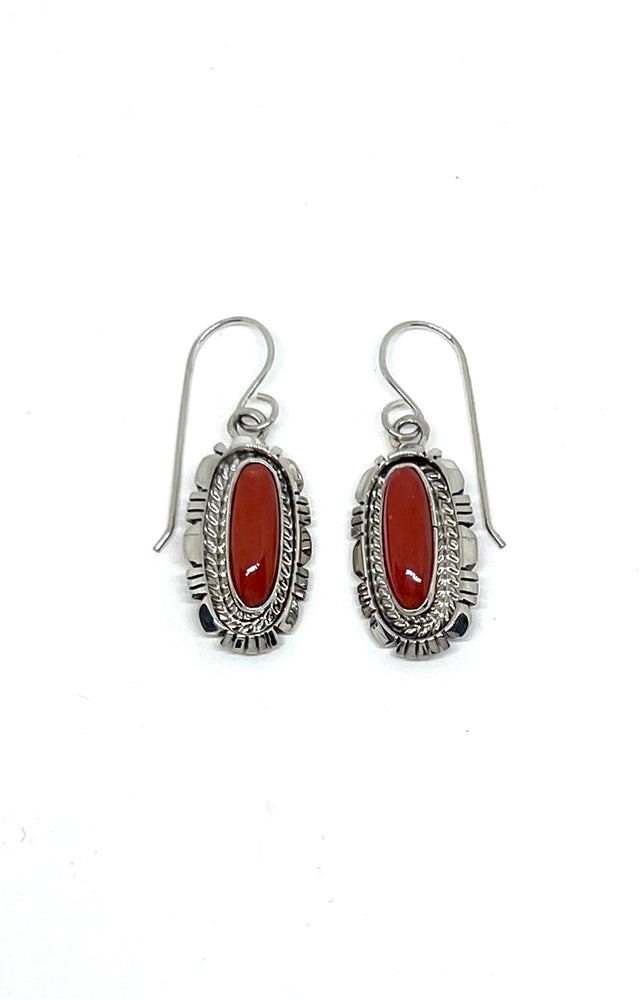 
                
                    Load image into Gallery viewer, Mediterranean Red Coral Earrings
                
            