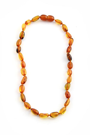 
                
                    Load image into Gallery viewer, Dark Amber Teething Necklace
                
            