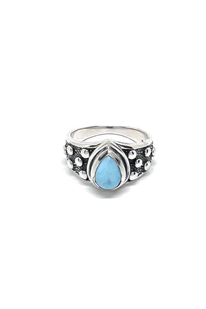 
                
                    Load image into Gallery viewer, Delicate Larimar Ring (Size 7, 8)
                
            