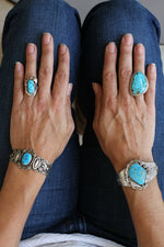 Charleston Draper Blue Gem Turquoise Bracelet