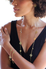 Gold Plated Endless Knot Bracelet