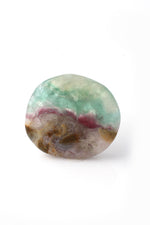 Polished Fluorite Palm Stone
