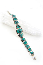 Modern Turquoise Link Bracelet
