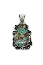 Pilot Mountain Turquoise Pendant
