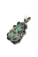 Pilot Mountain Turquoise Pendant