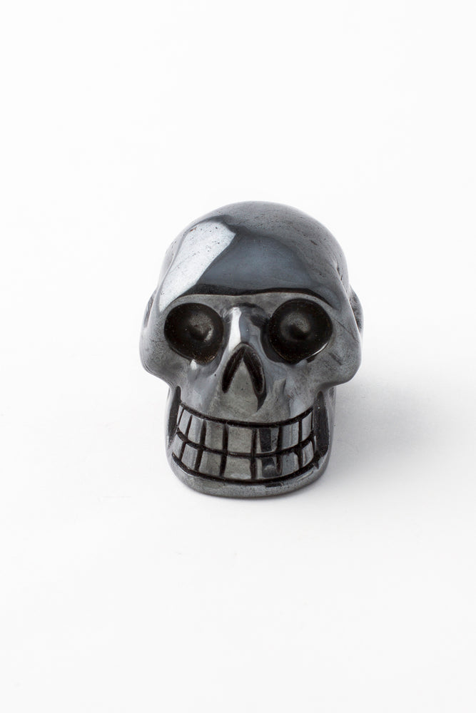 
                
                    Load image into Gallery viewer, Medium Hematite Crystal Skull
                
            