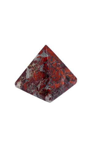 Brecciated Jasper Pyramid