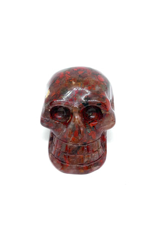 Bracciated Jasper Crystal Skull