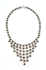 Beautiful Women’s Sterling Silver Laos Necklace
