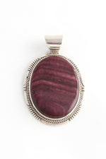 Large Purple Spiny Shell Pendant