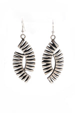 Leander Tahe Contemporary Sterling Silver Earrings
