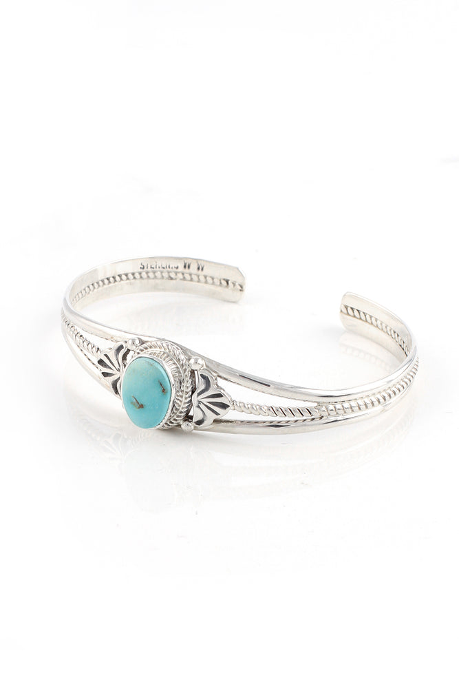 
                
                    Load image into Gallery viewer, Petite Dry Creek Turquoise Bracelet
                
            