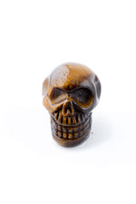 Tiny Tiger's Eye Crystal Skull