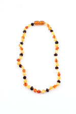 Tricolor Amber Teething Necklace