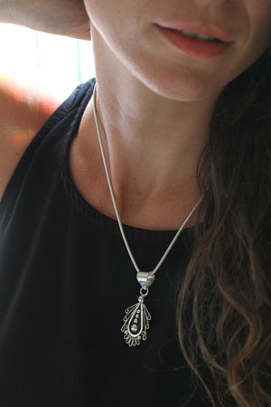 Lorena Nez Sterling Silver Pendant